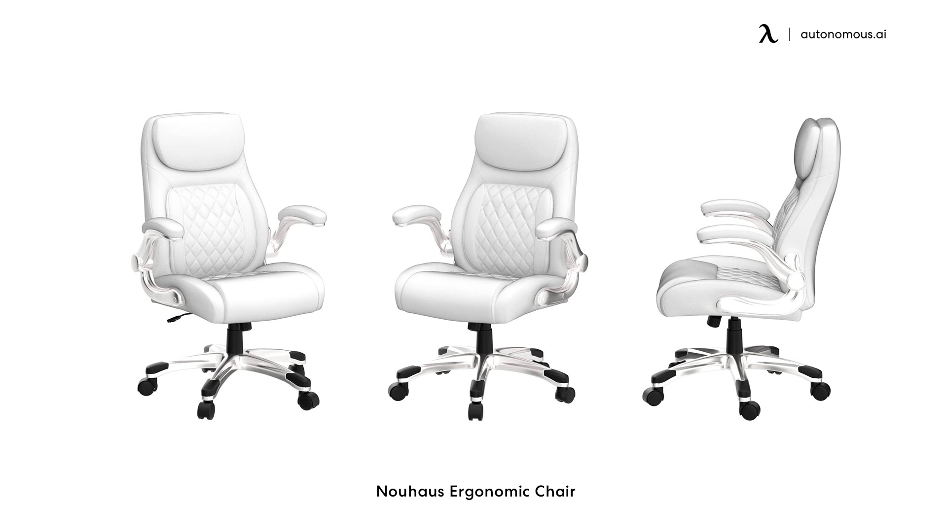 Neuhaus white ergonomic task chair