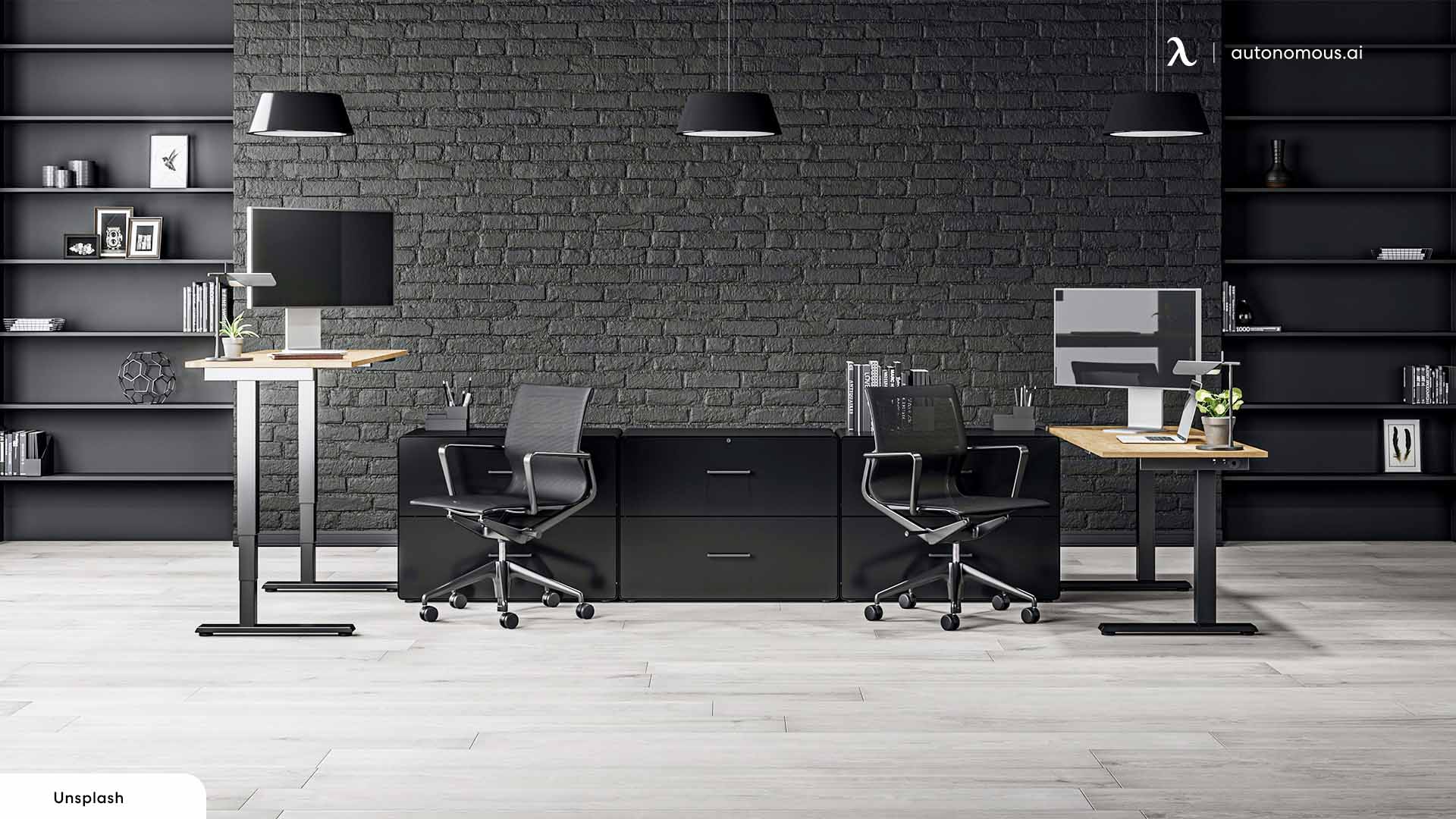 Back-to-back Seating - how to arrange 2 desks in an office