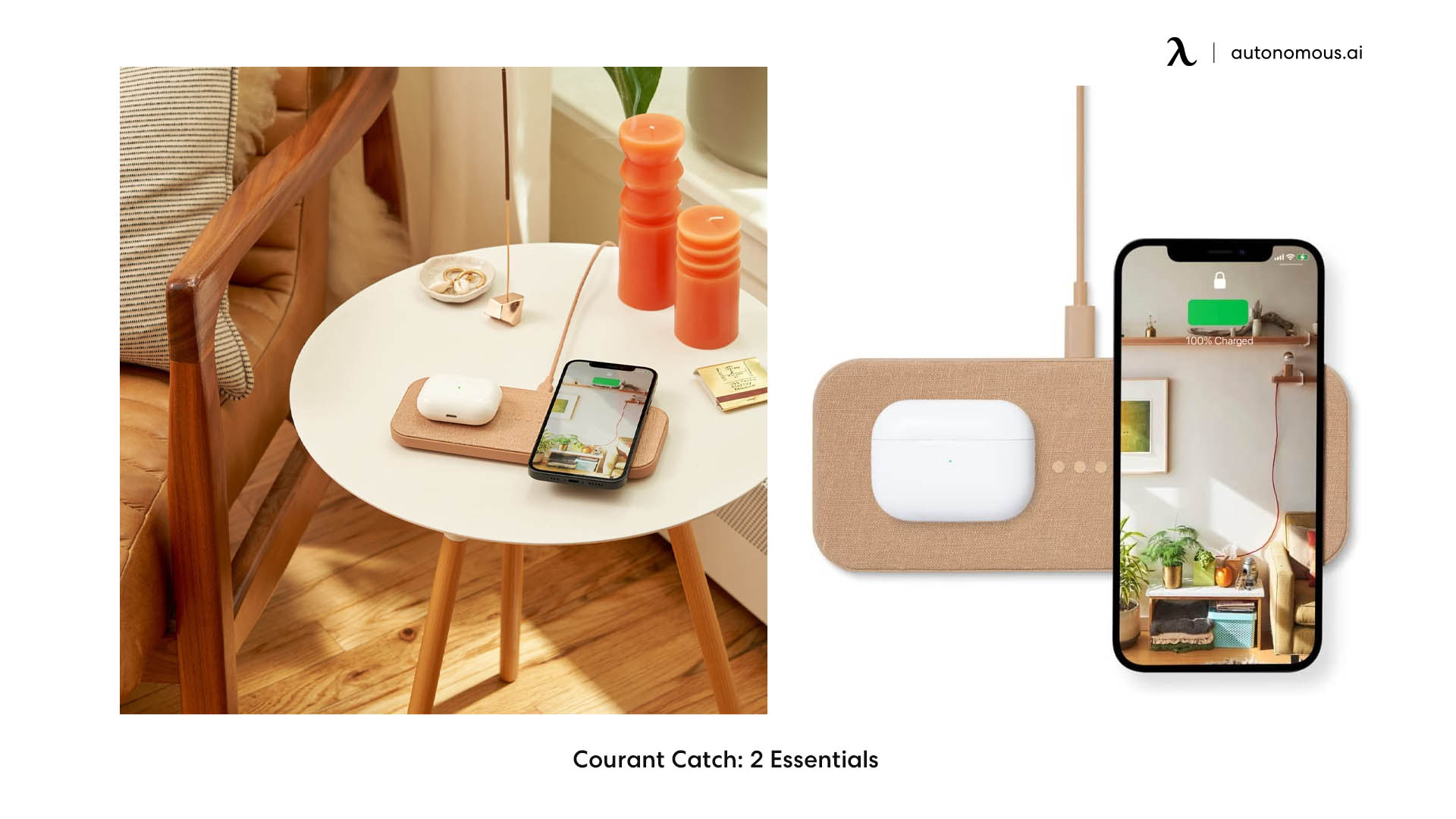 Courant Catch: 2 Essentials RGB wireless charger