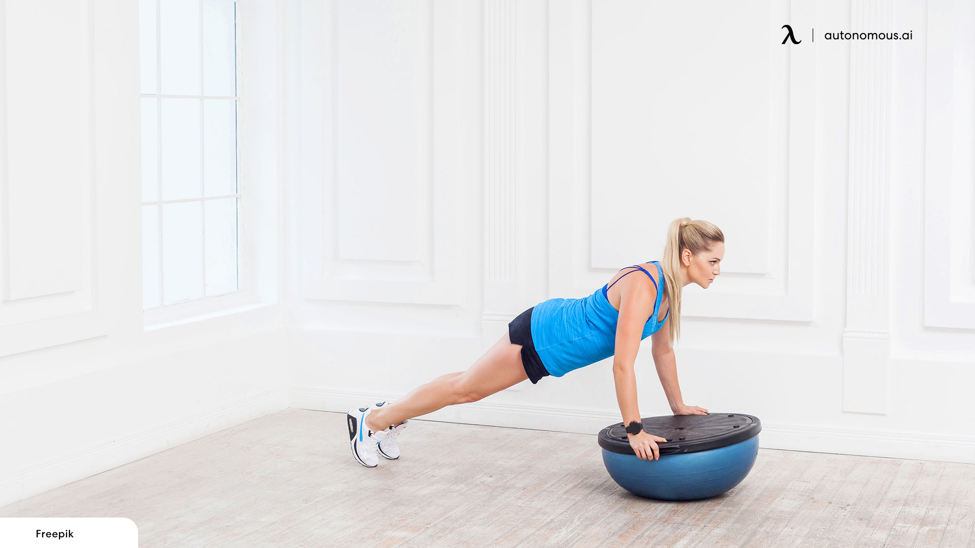 Rocking Plank (Pro) balance board exercises