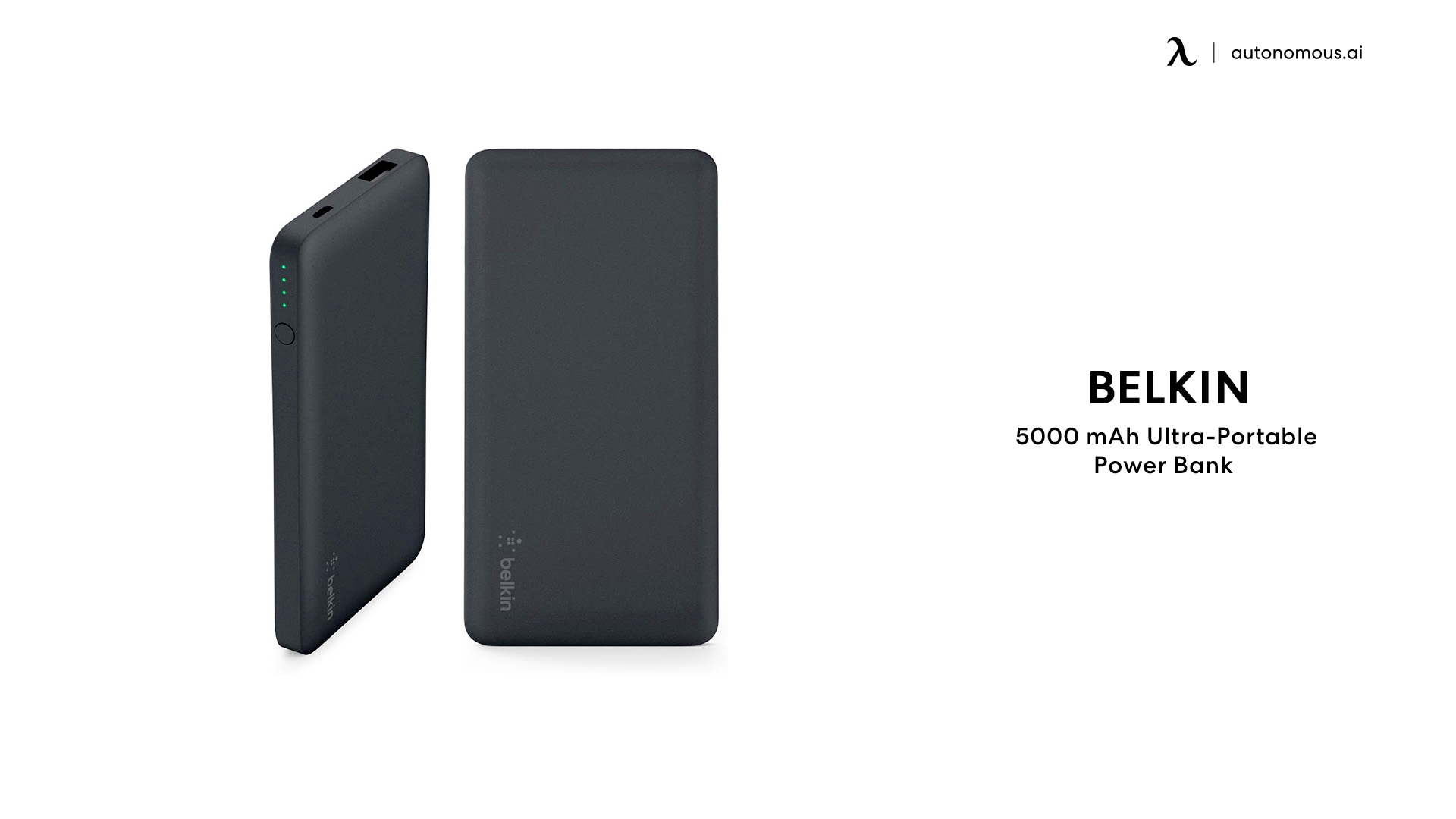 Belkin 5000 mAh Pocket Power Ultra-Portable Power Bank