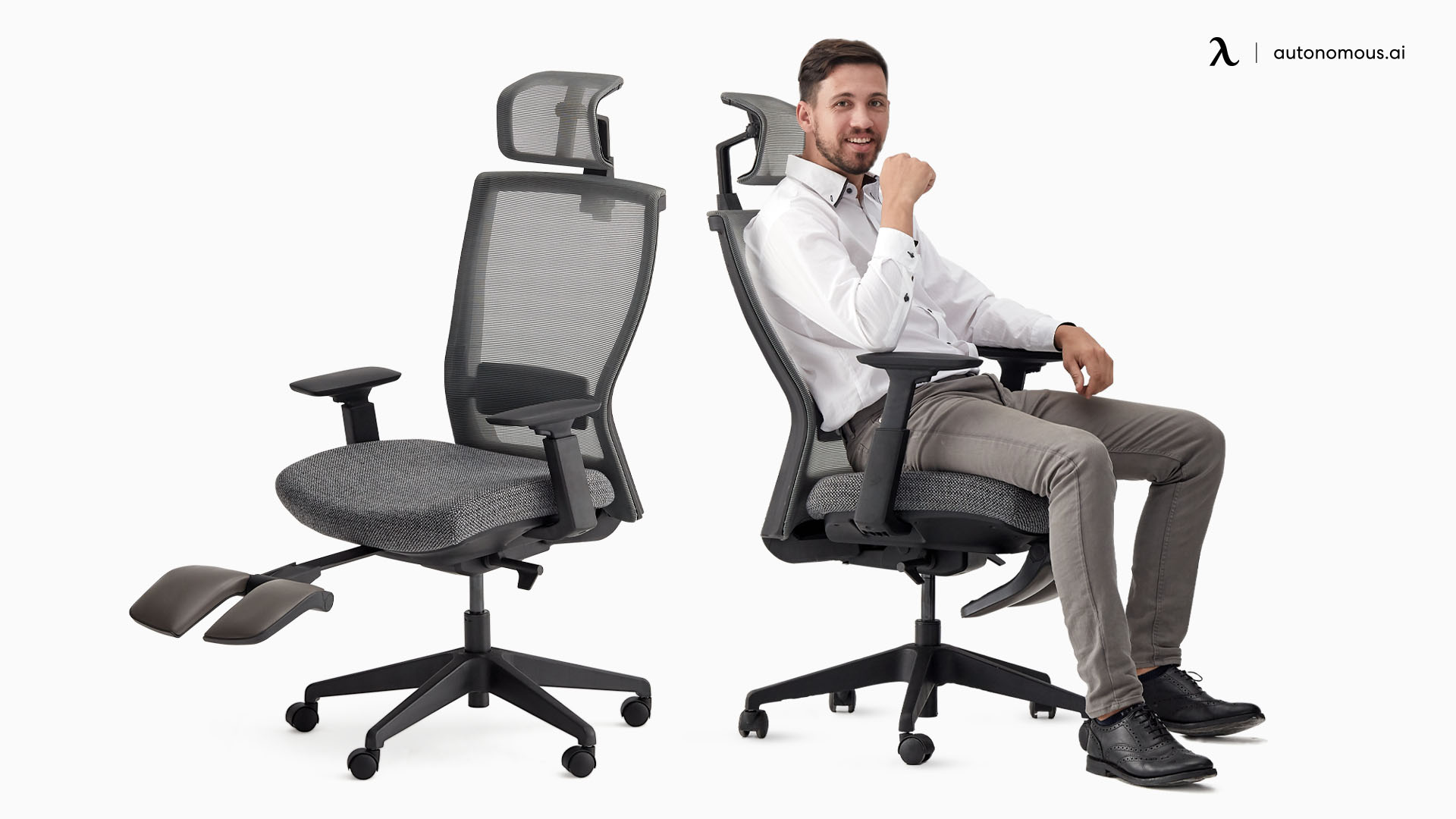 Autonomous ErgoChair Recline quiet office chair