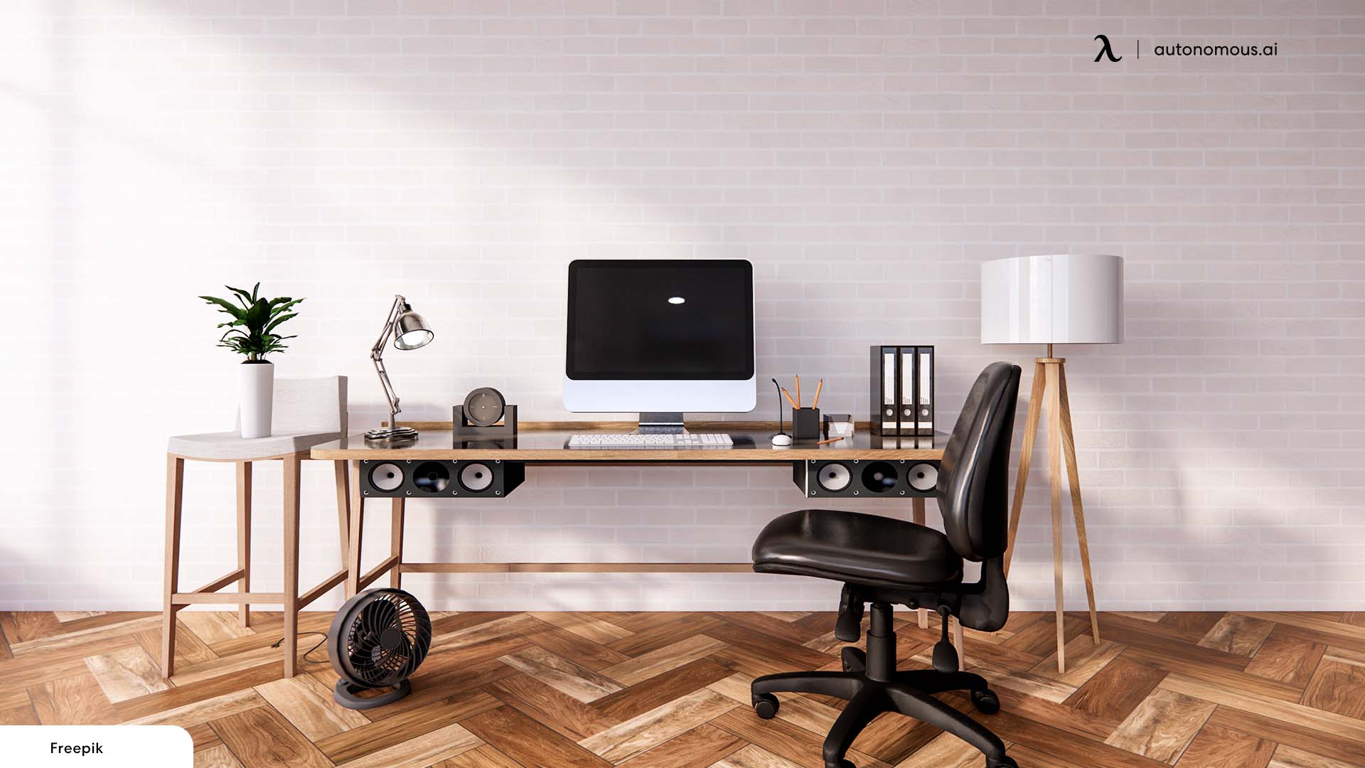 Choose the Location for simple office desk design