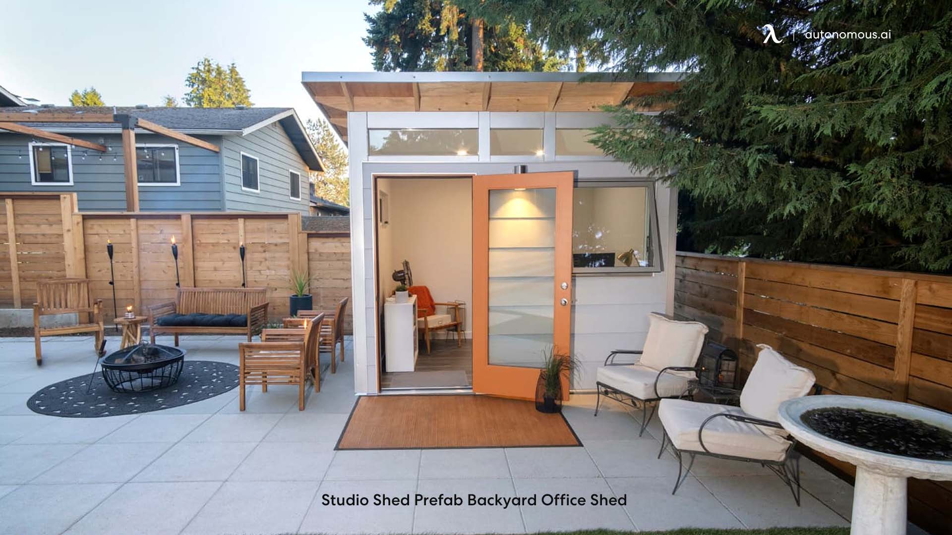 Studio Shed Prefab Backyard Office Shed