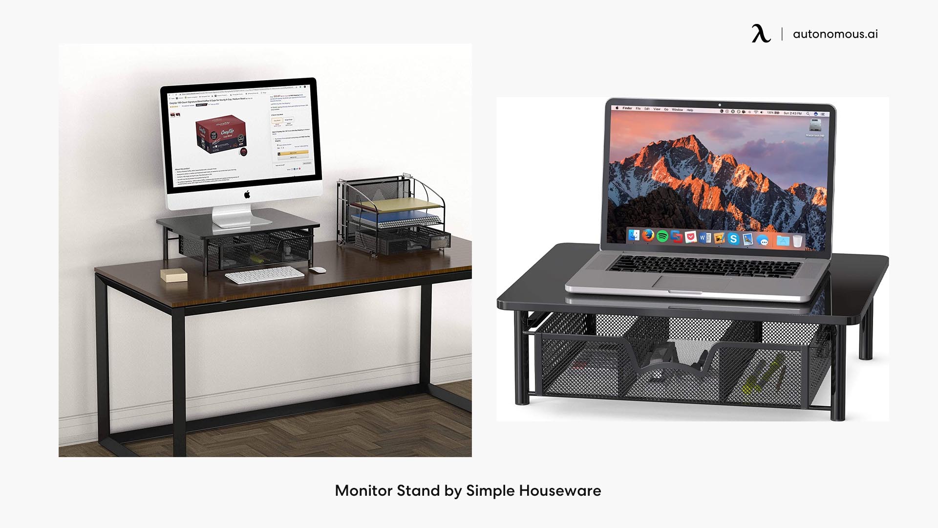 laptop monitor stand by Simple Houseware