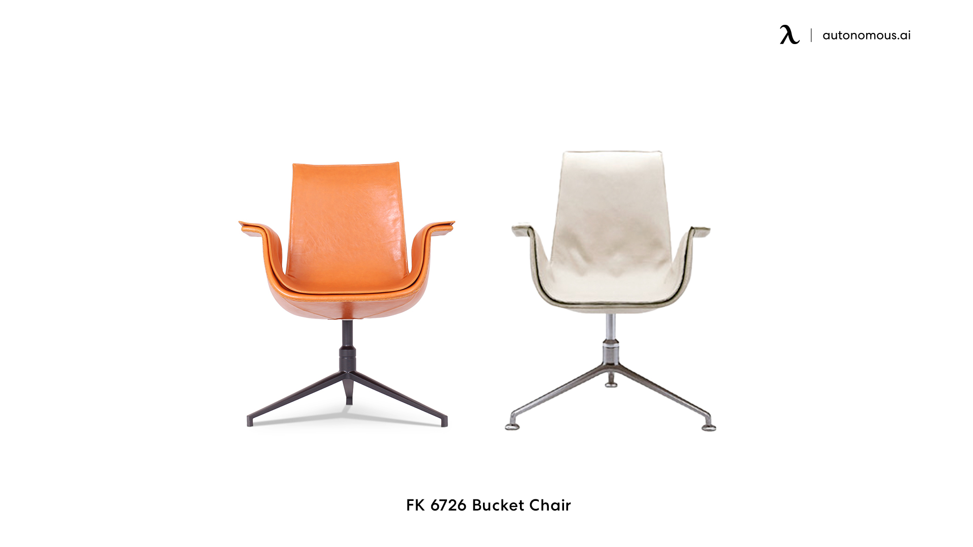 FK 6726 Bucket mid-century modern desk chair