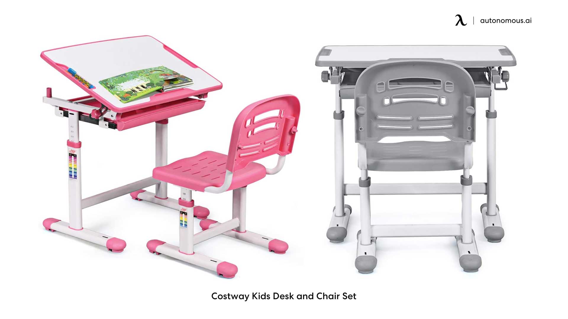 Costway Kids Desk and Chair Set