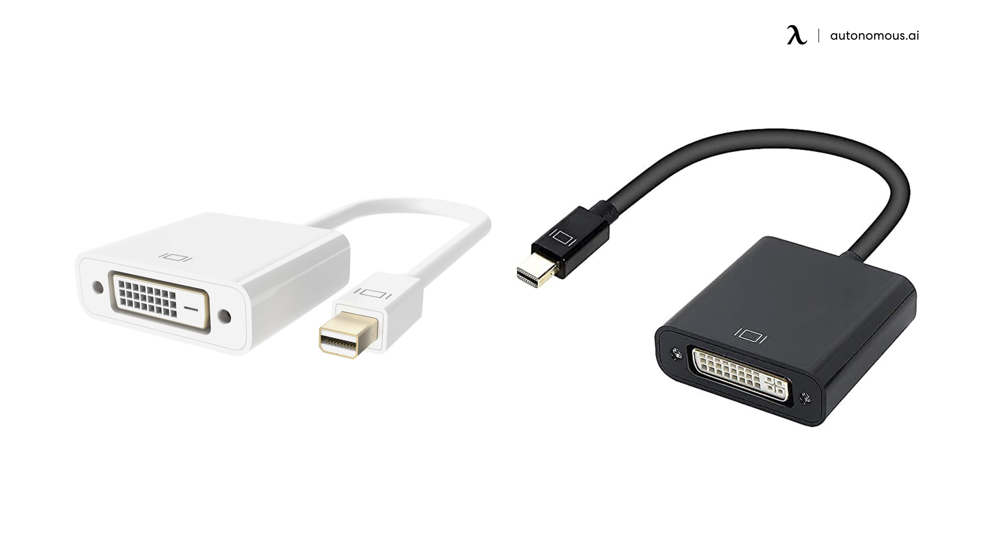 Mini-DisplayPort to DVI Adapters