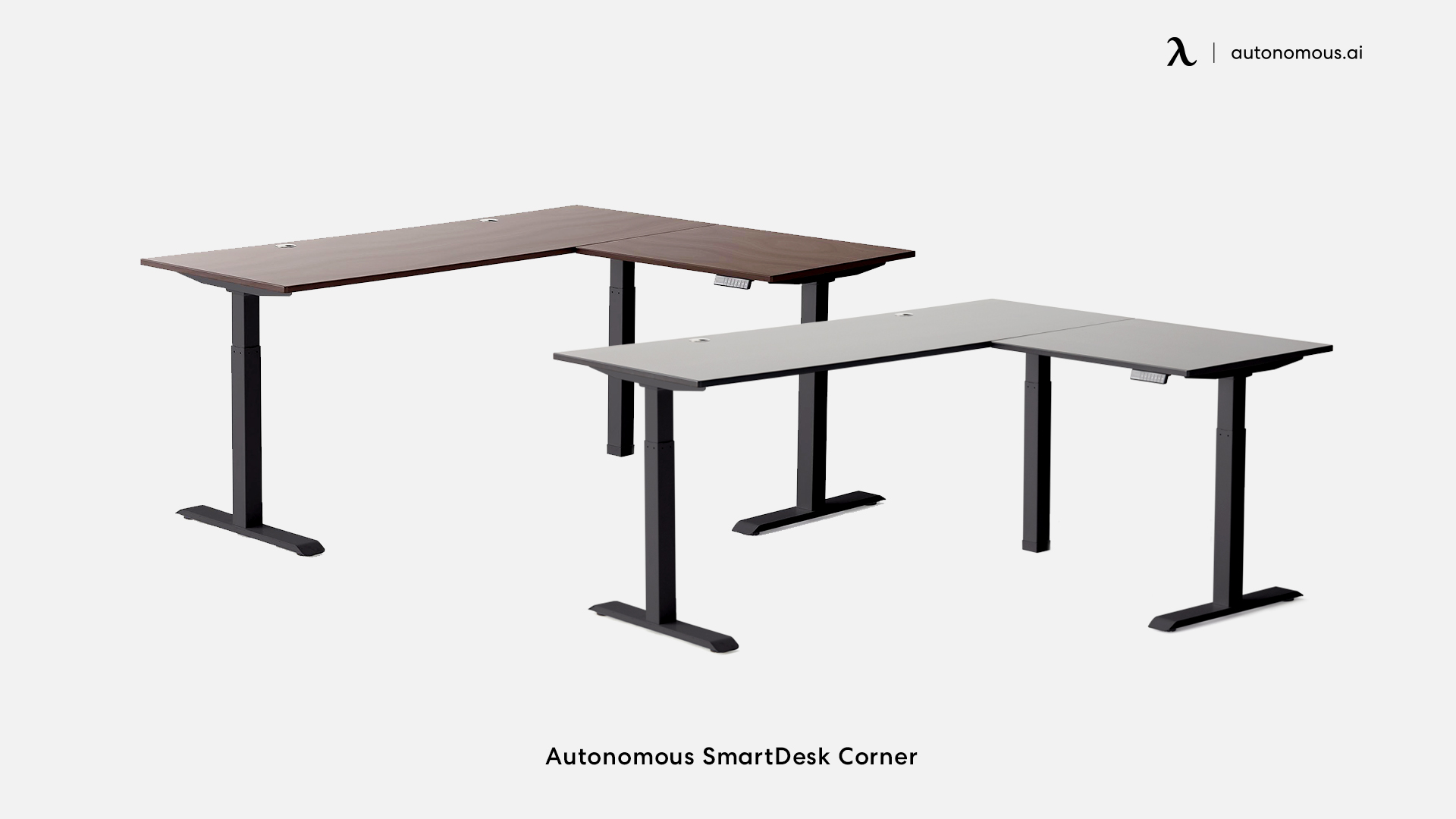 SmartDesk Corner solid wood executive desk