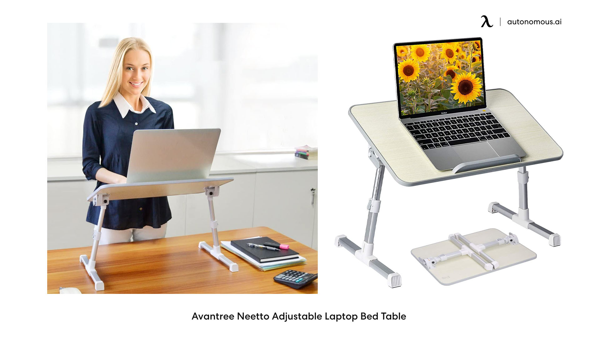 Avantree Neetto Adjustable Laptop Bed Table