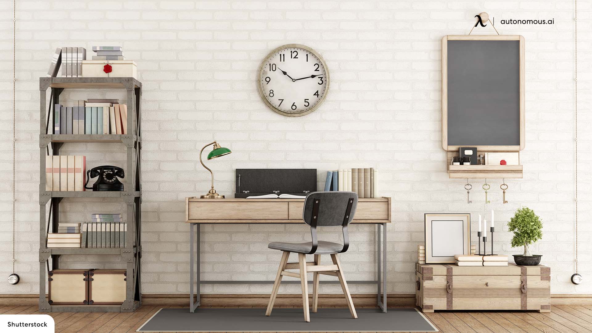 What is a Modern Industrial Office Desk?