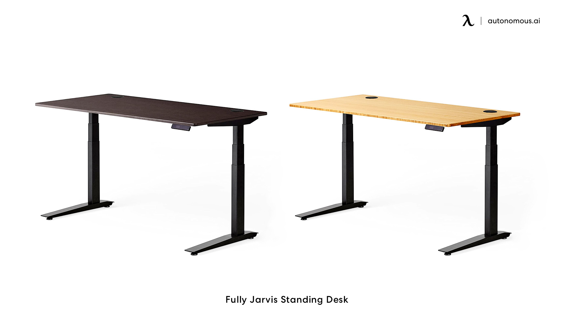 Jarvis compact office desk with storage