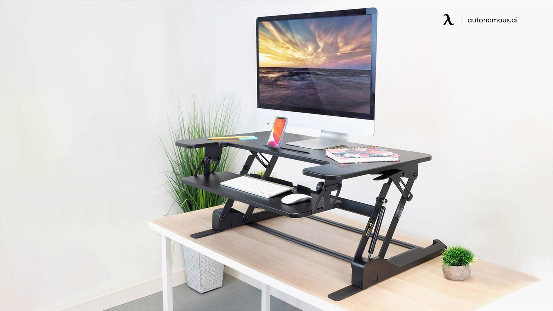 Mount-It! Desk Converter best laptop stand
