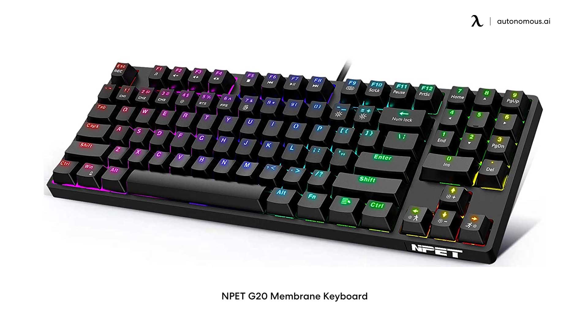 NPET G20 Membrane Keyboard