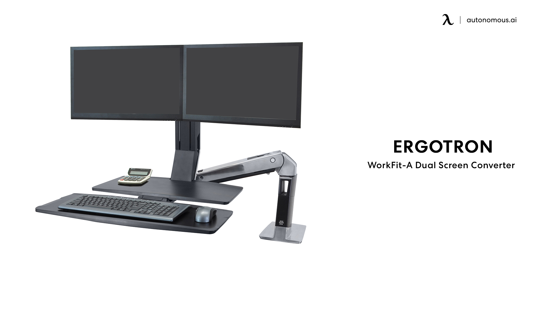 Ergotron WorkFit-A Dual Screen Converter
