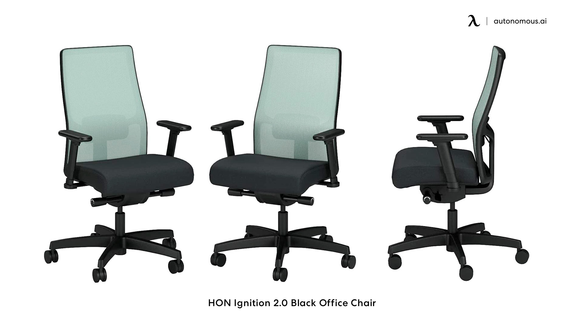 The HON Ignite 2.0 straight back office chair