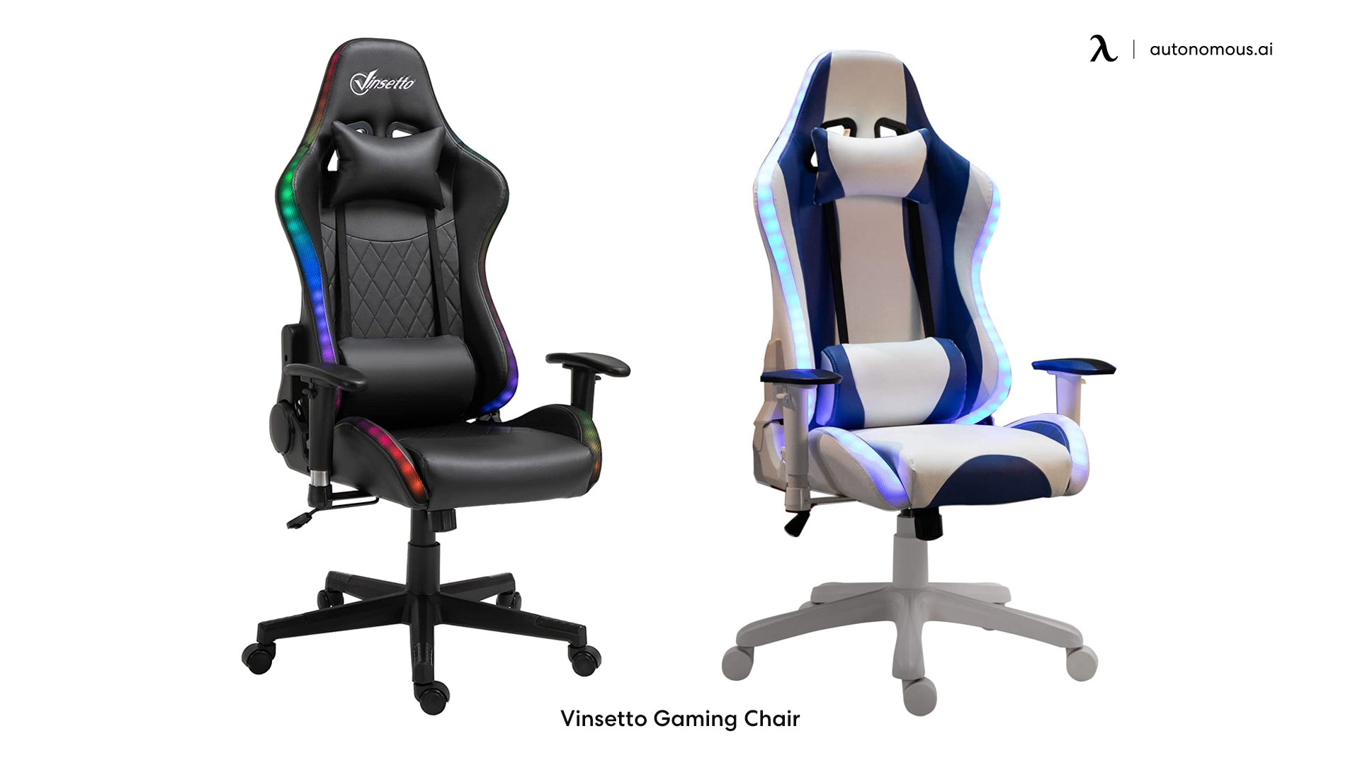 Vinsetto LED Racing Chair