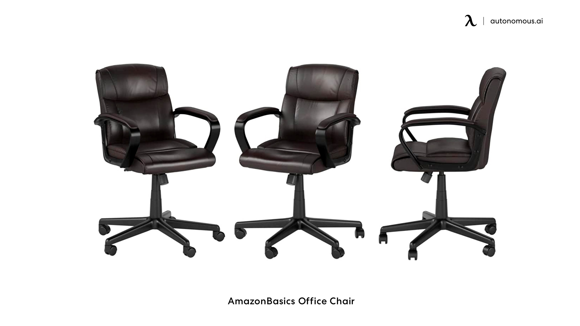 AmazonBasics best brown office chair