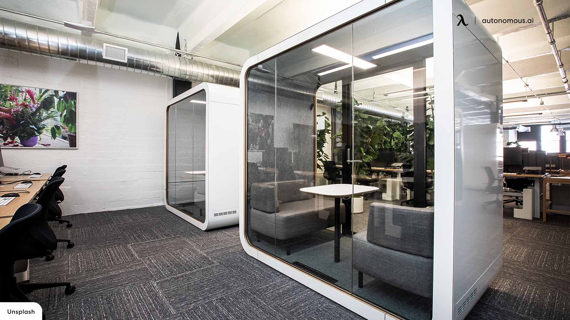 Contemporary industrial office Style