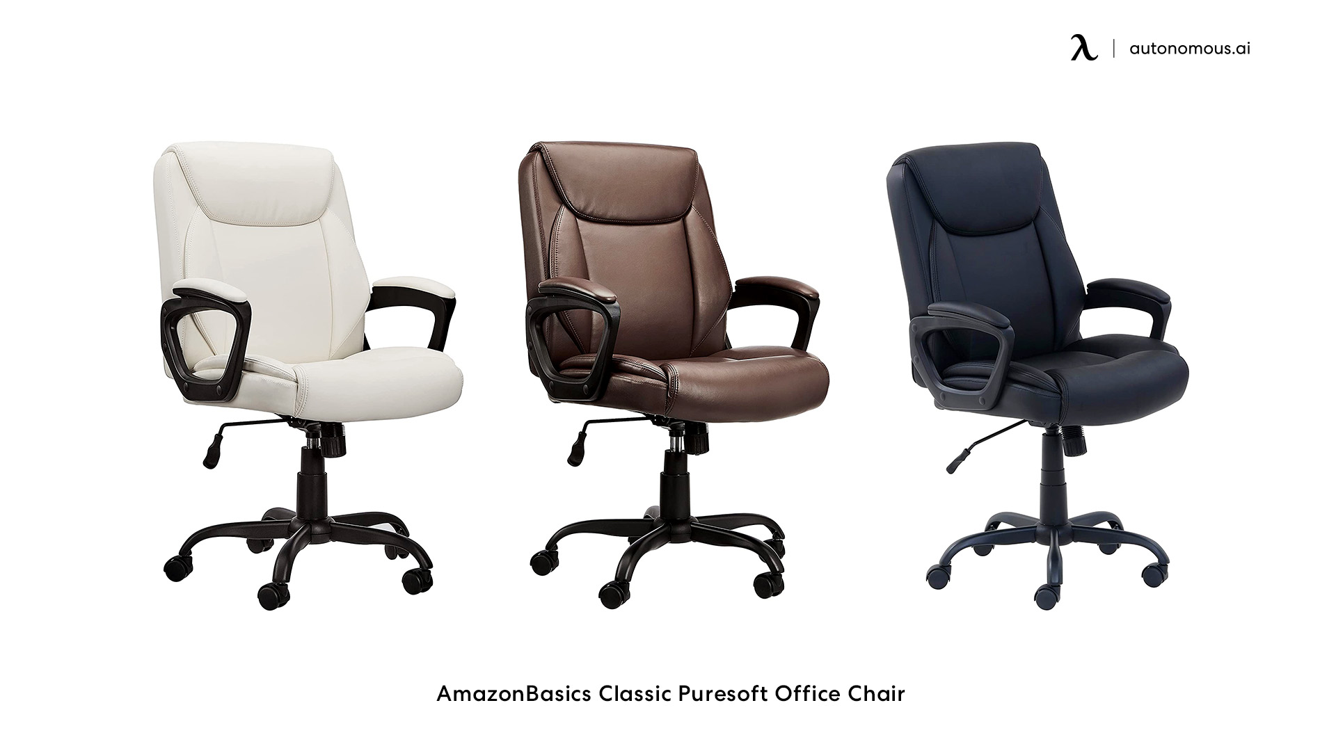 AmazonBasics Classic Puresoft Office Chair