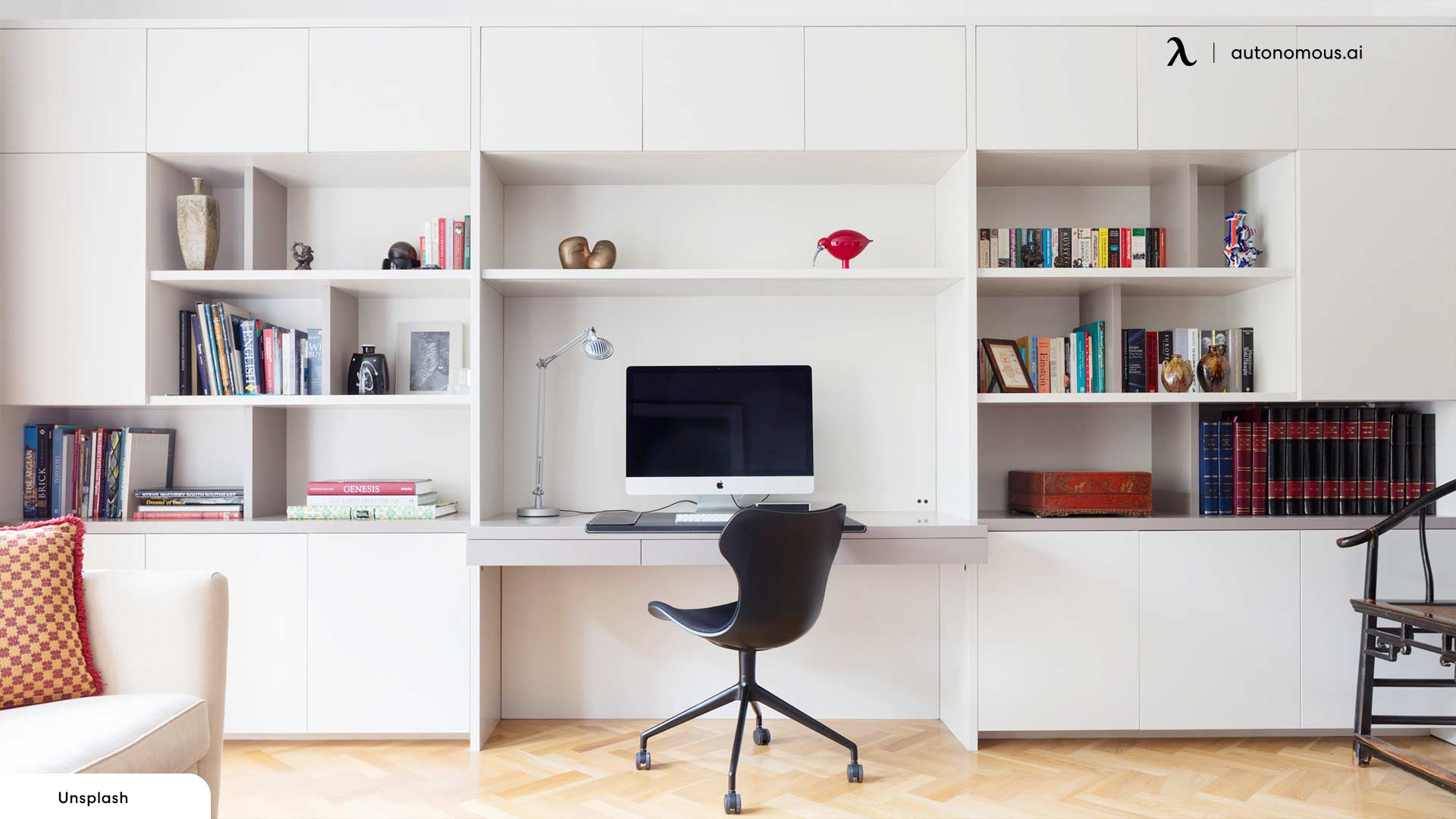 Maximize Any Available Space small home office setup