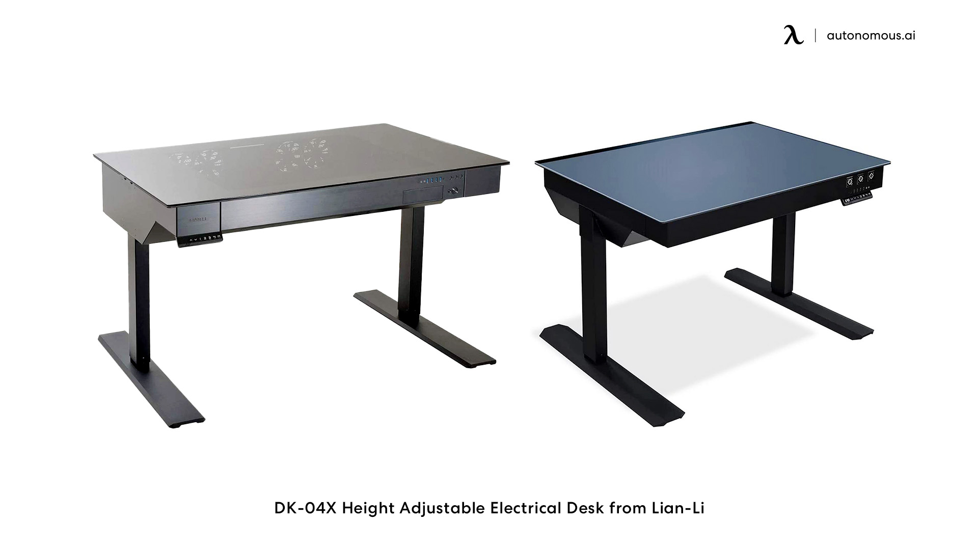 DK-04X Height Adjustable Electrical Desk from Lian-Li