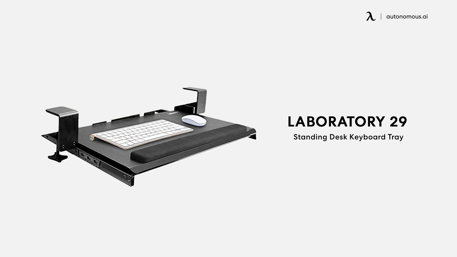 Standing Desk Keyboard Tray by Laboratory 29