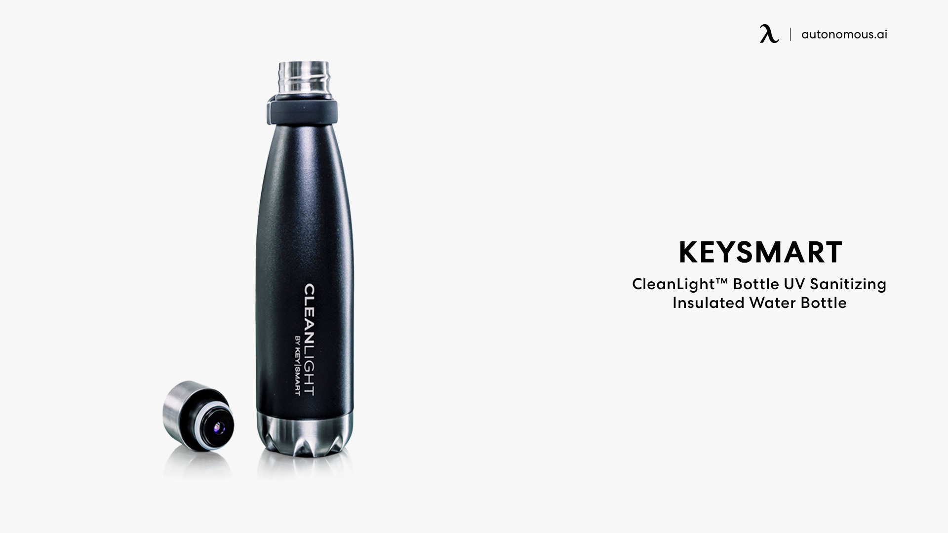 CleanLight™ Bottle UV Sanitizing Insulated Water Bottle