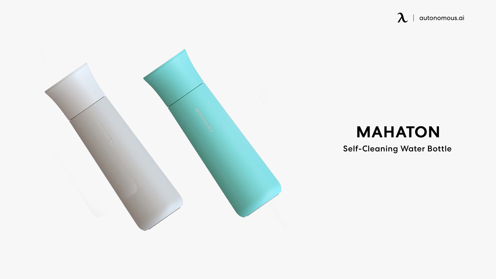 Mahaton Self-Cleaning Water Bottle