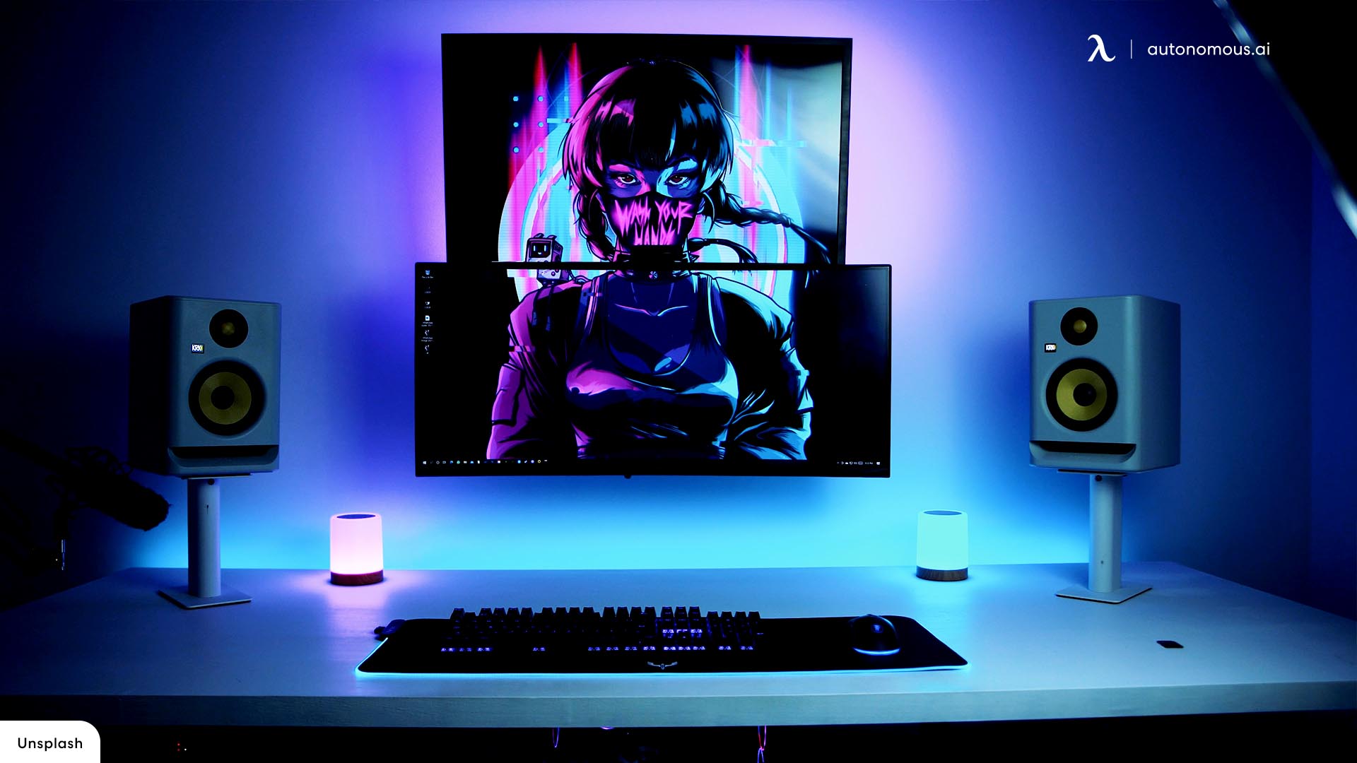 Blue Gaming Room