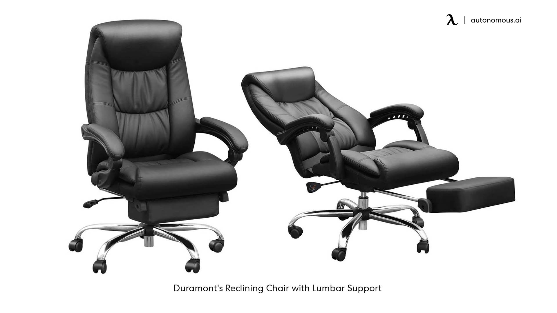 Duramont Reclining Leather Office Chair