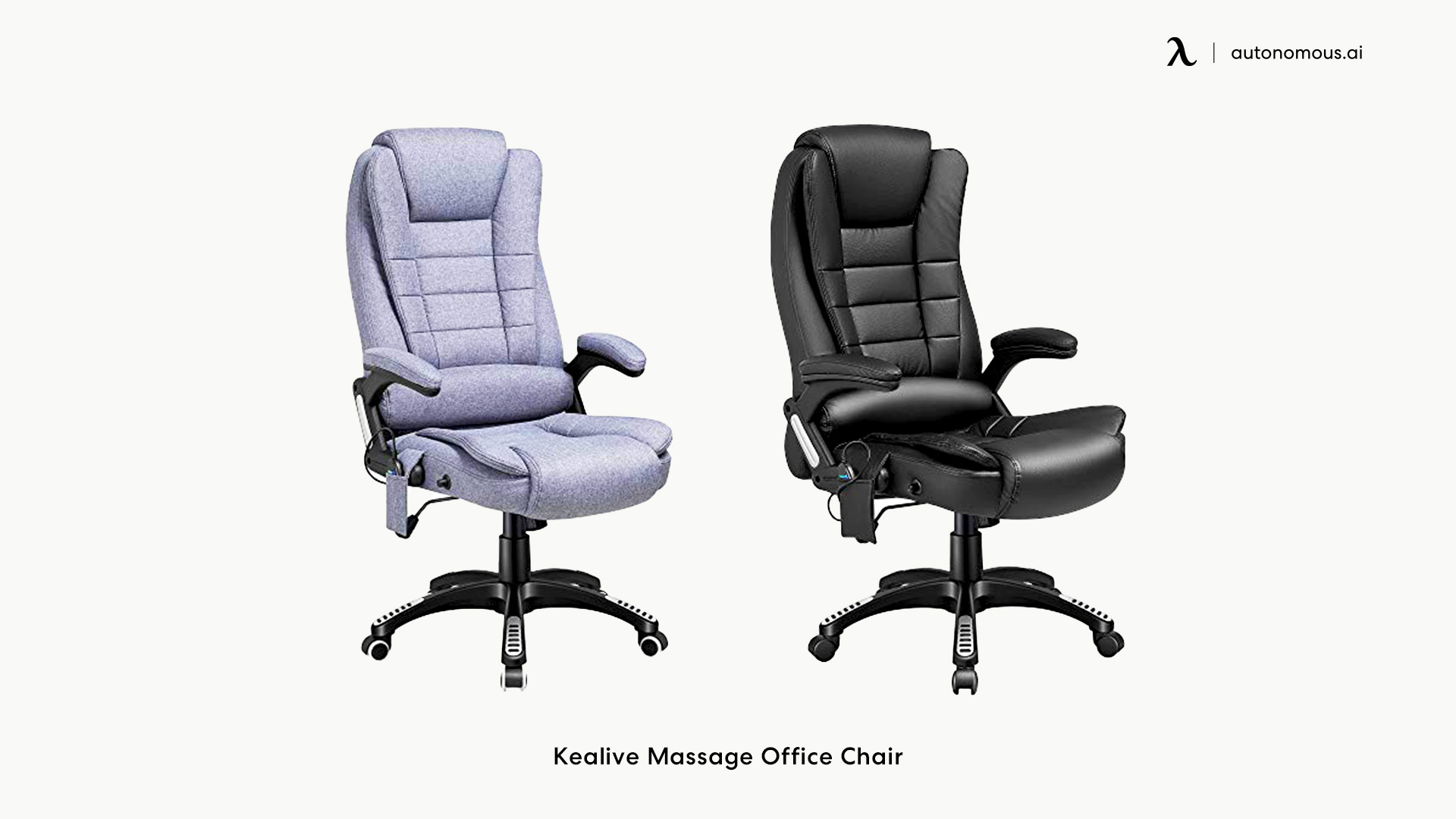 Kealive Massage office chair with footrest