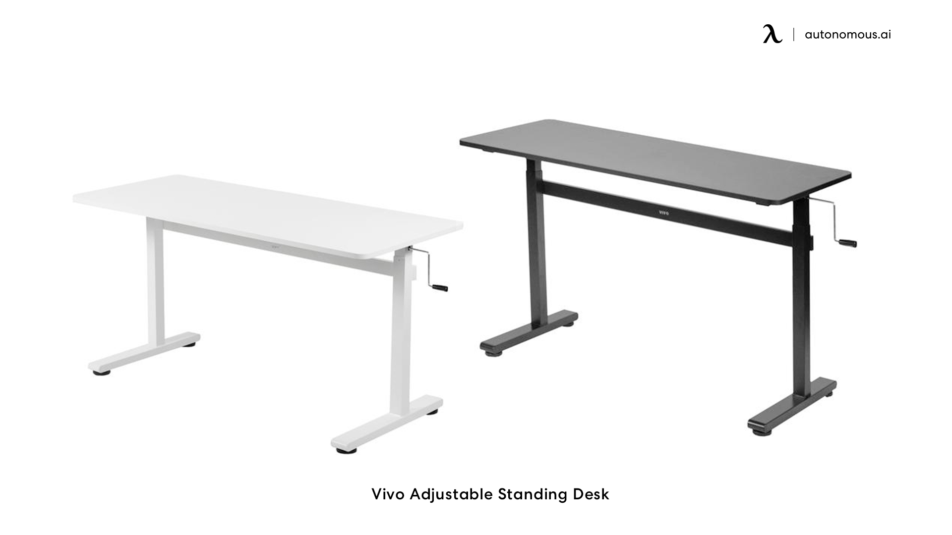 Vivo Height Adjustable 60-inch standing desk