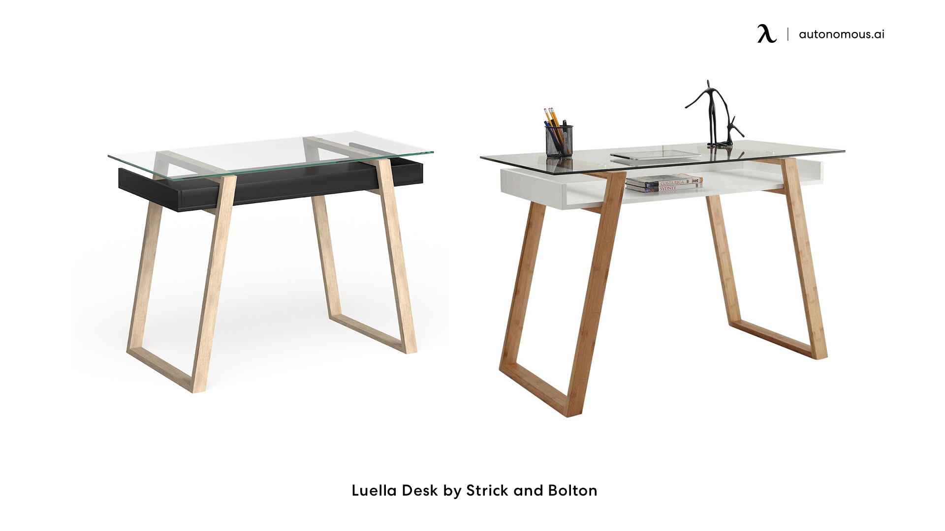 Luella Desk by Strick and Bolton