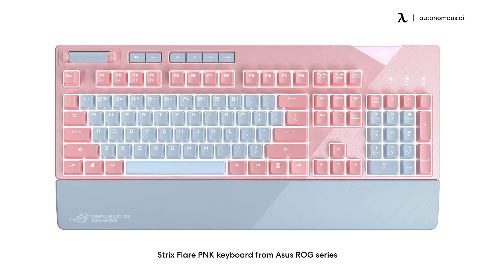 Strix Flare PNK keyboard from Asus ROG series