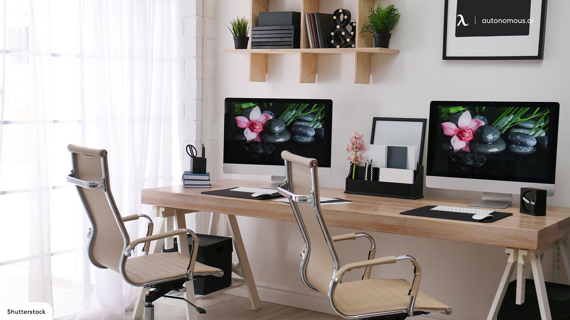Office Accessories For Dual Workstation Home Office