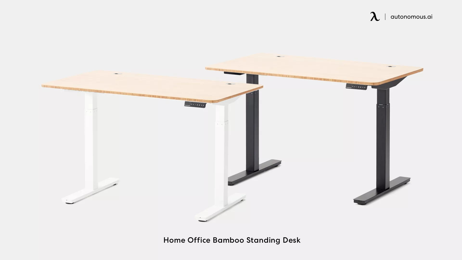 Home Office Bamboo Standing Desk