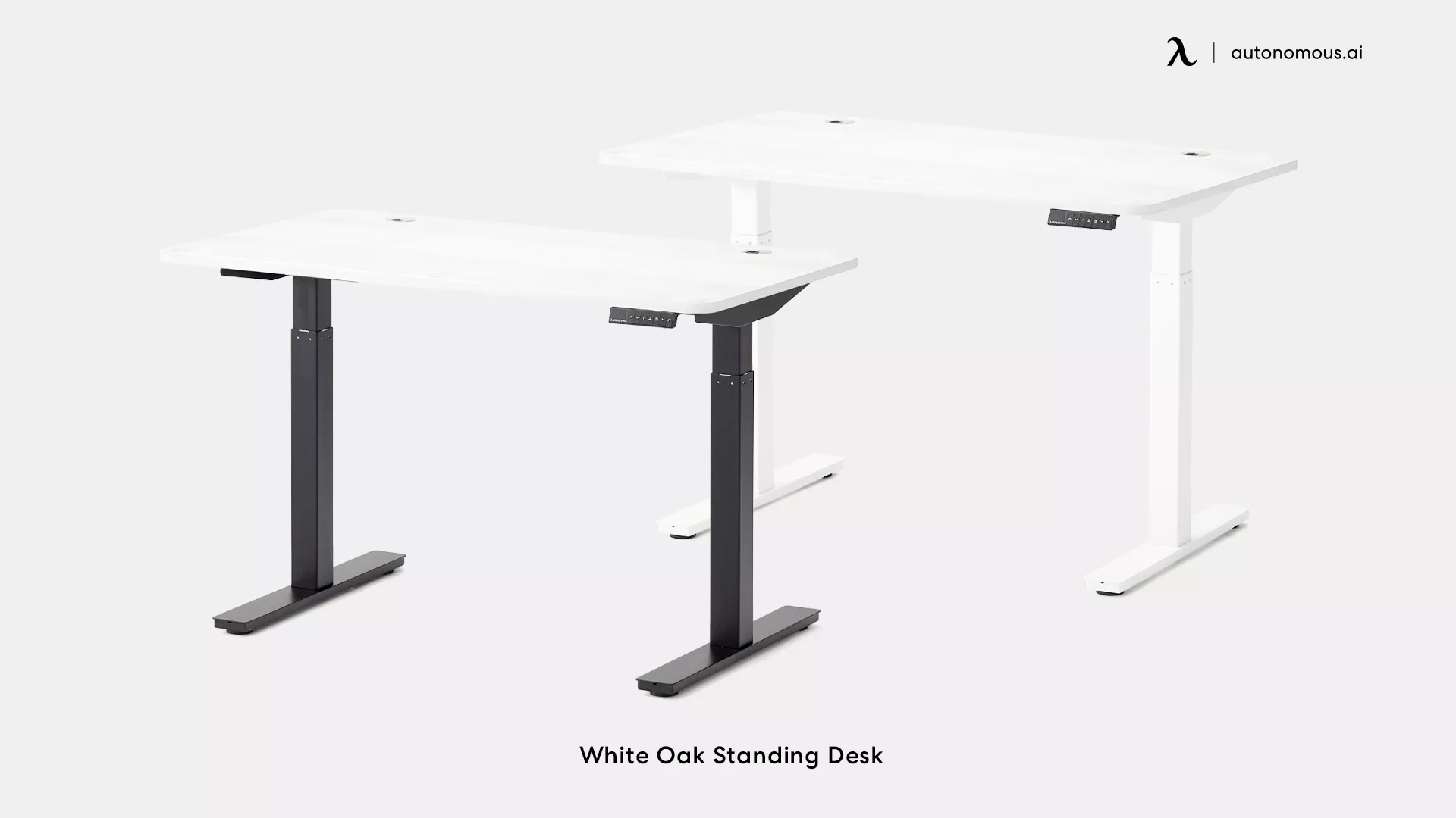 White Oak Standing Desk