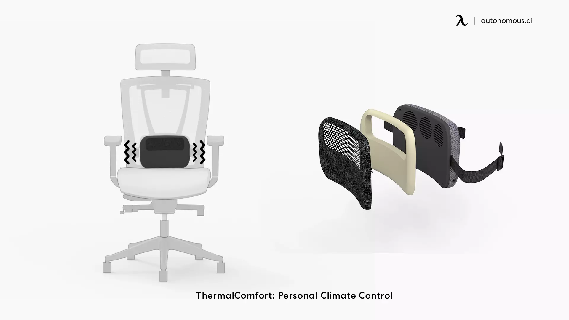 Heated Lumbar Support office ergonomic products