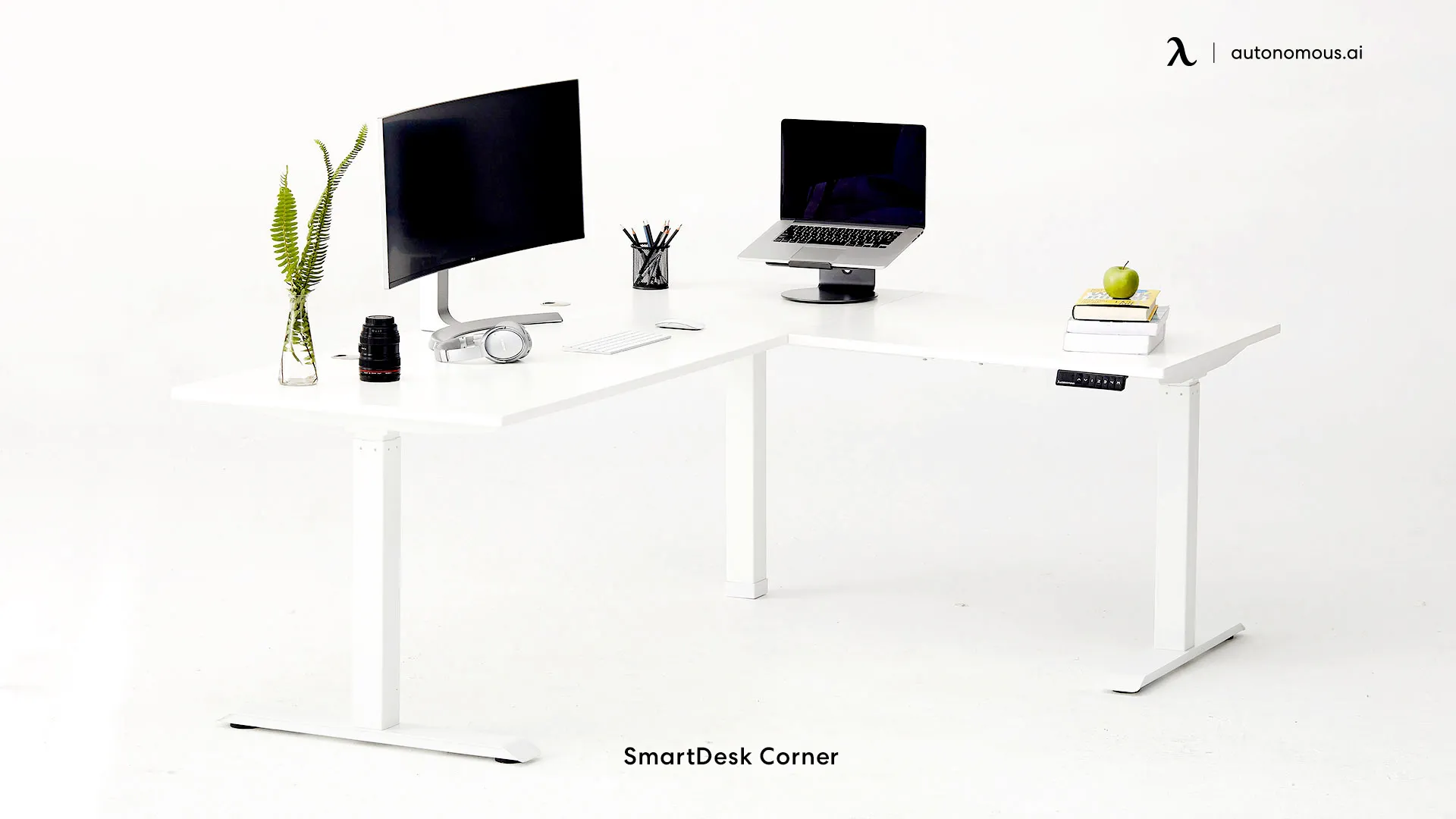 SmartDesk Corner rising office desk