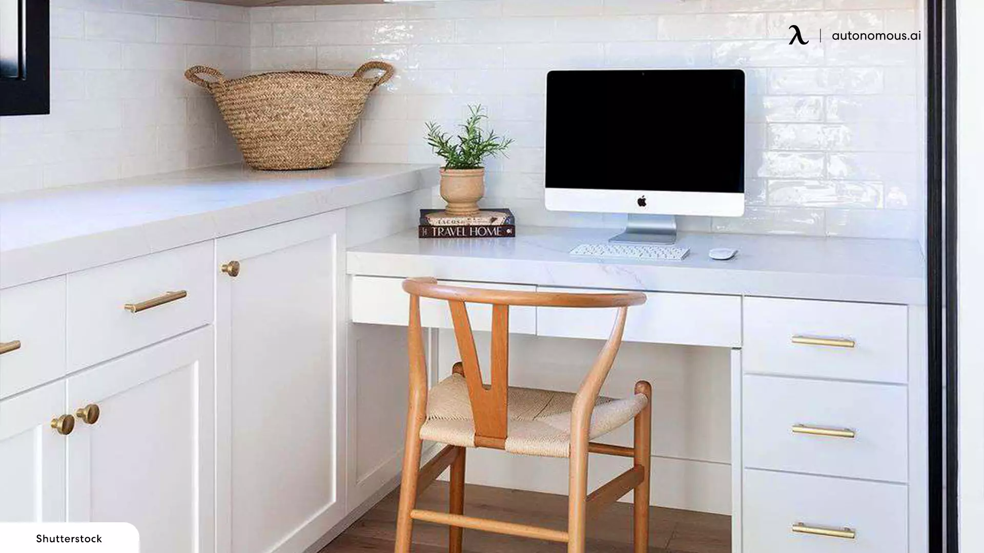 Design an office space into the available nooks