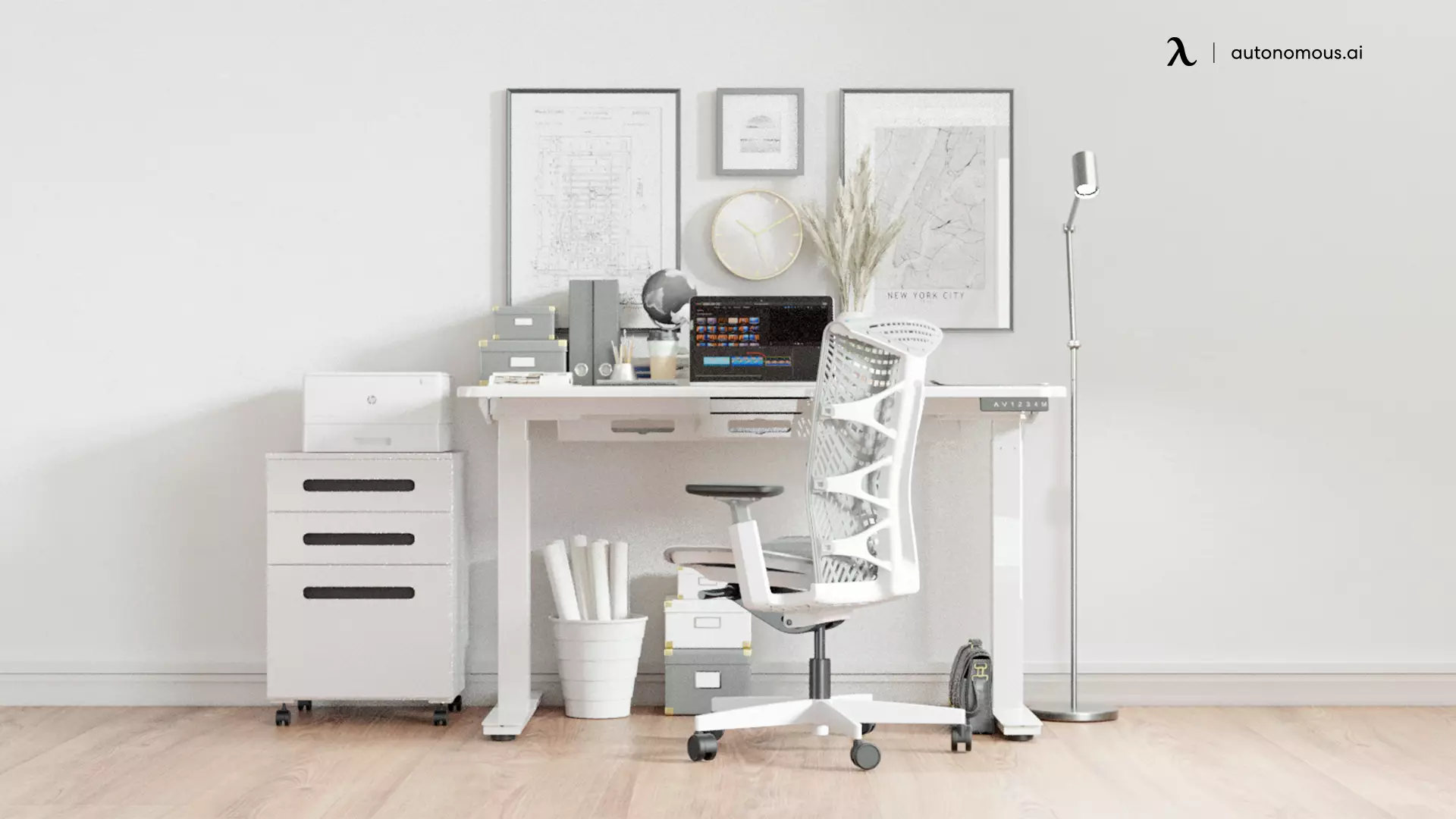 Industrial Chic for small industrial office design