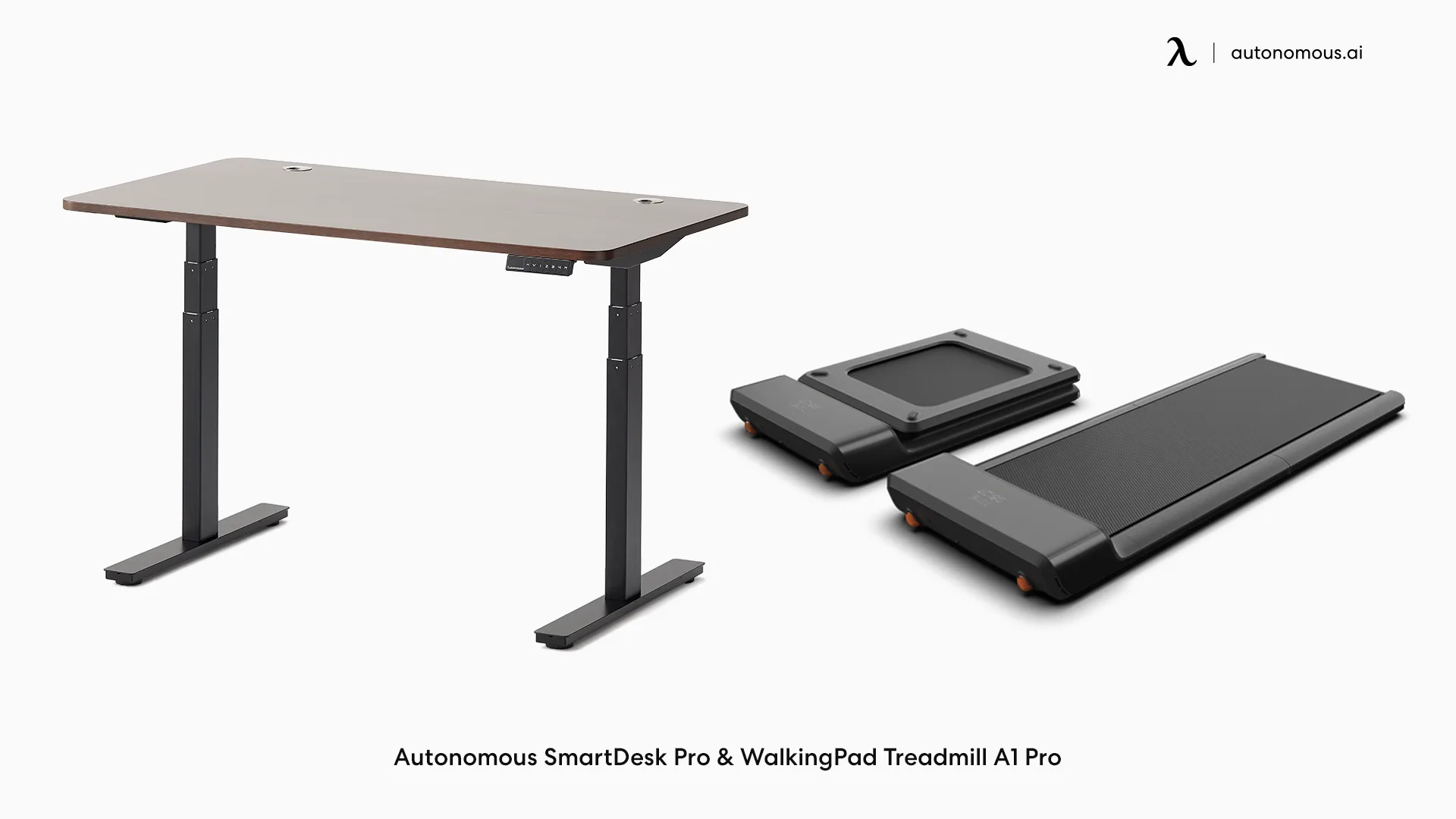 Autonomous SmartDesk Pro & WalkingPad Treadmill A1 Pro