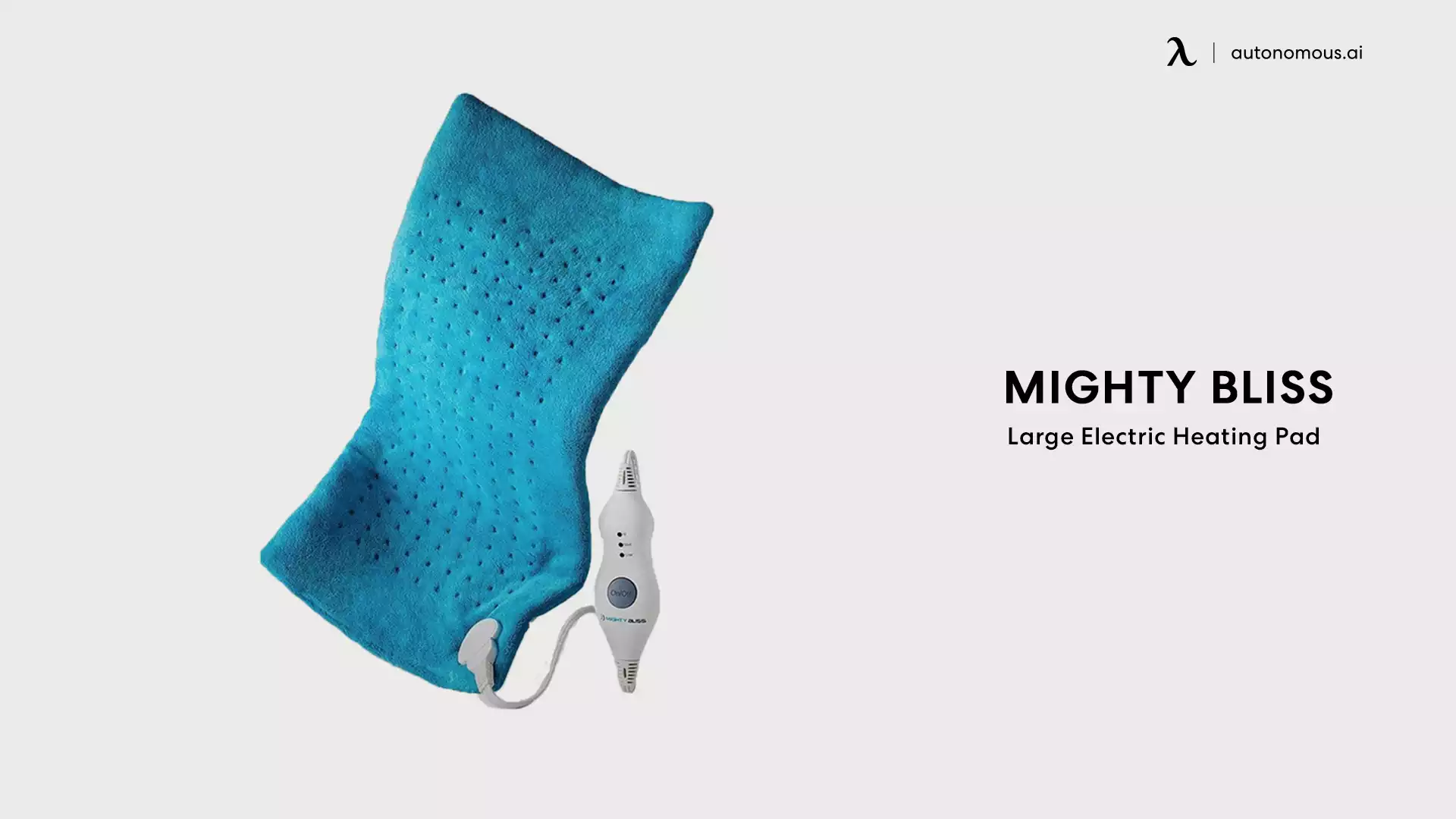 Large Electric Heating Pad from Mighty Bliss