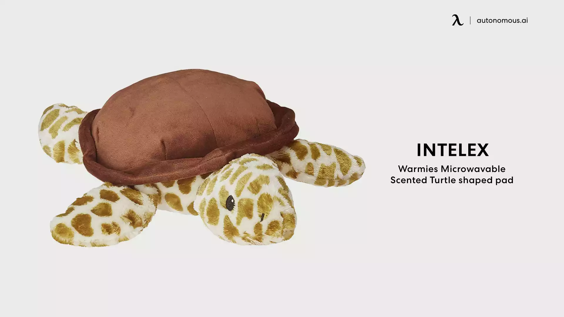 Warmies Microwavable Scented Turtle shaped pad from Intelex