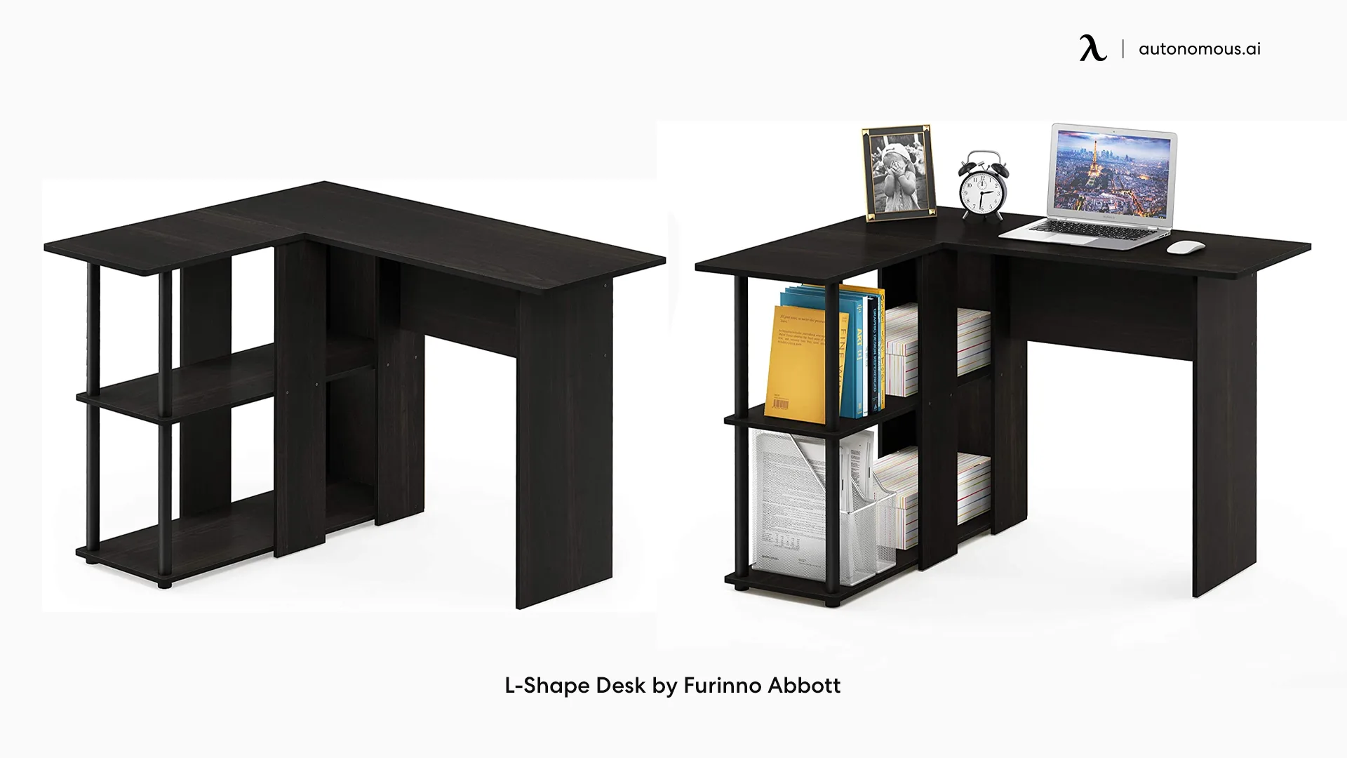 L-Shape Desk by Furinno Abbott