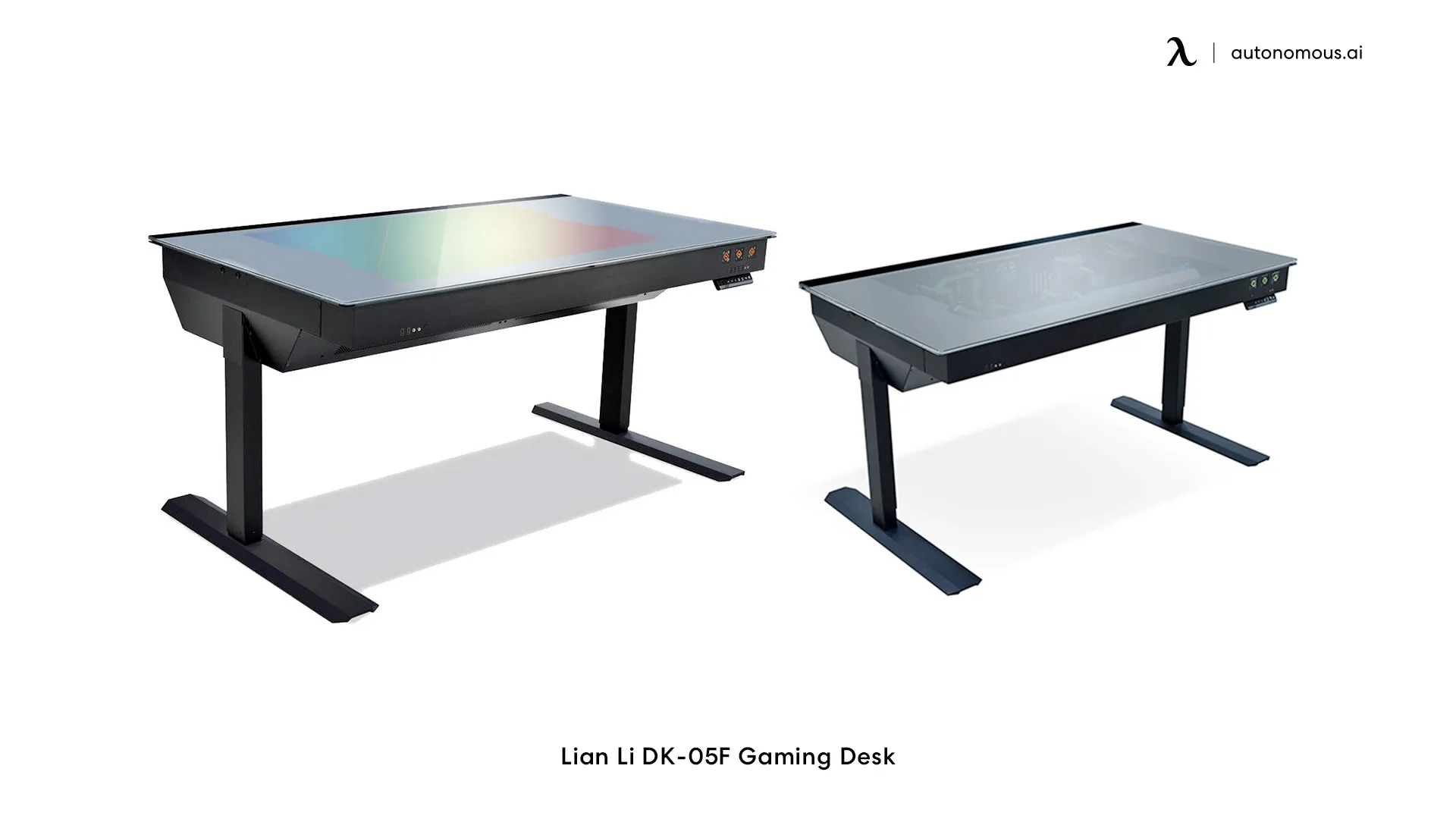 Lian Li sit-stand gaming desk