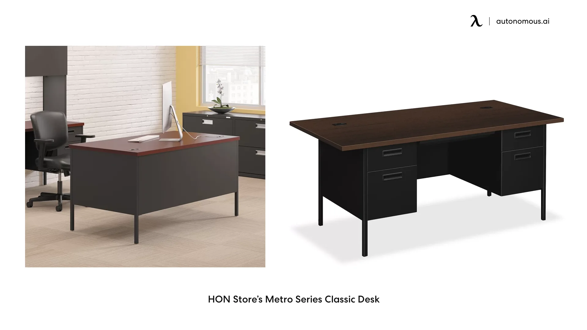 HON Store’s Metro Series Classic 60-inch desk