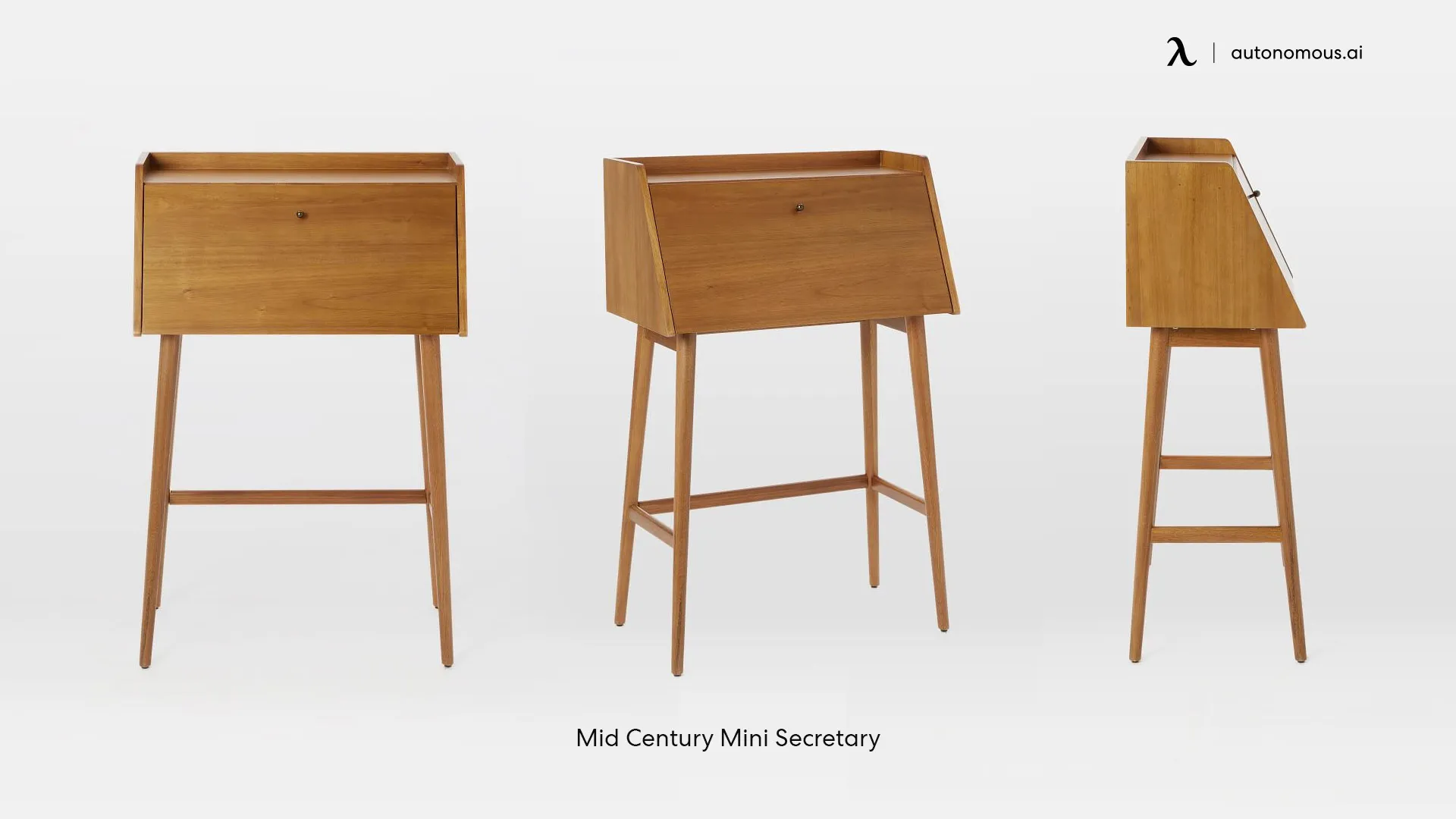 Mid-century Mini Secretary small desk