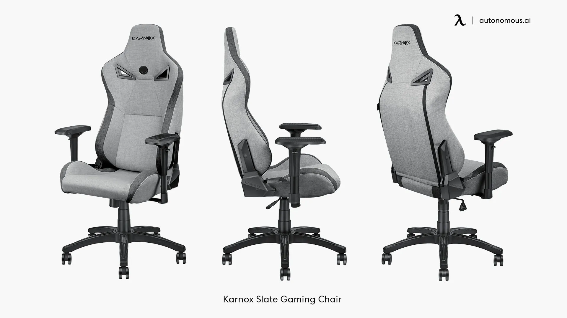 Karnox Slate Gray ergonomic high back gaming chair